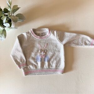 Janie and Jack bunny sweater